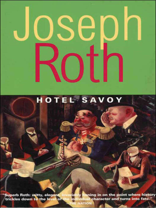 Title details for Hotel Savoy by Joseph Roth - Available
